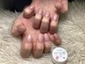美爪ウォーターケア＆ジェルマット仕上げ ¥7500→¥4400