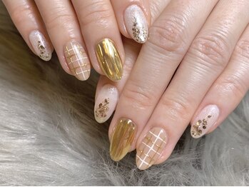 リアーナネイル(LianA Nail)の写真/【何度でも同価格】高技術×モチ抜群♪トレンドデザインから上品ネイルまで幅広く対応◎デザイン10本¥7290