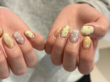 yellow × blue