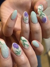 フラワーシュガーネイル
