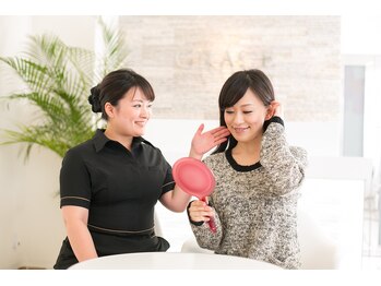 グレース 新宿店(GRACE BEAUTY SALON)/施術前と施術後の肌チェック