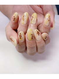 ニュアンスシェルネイル