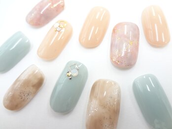 ネイルサロン クイール 小山店(NAIL SALON QUILL)/タイダイ