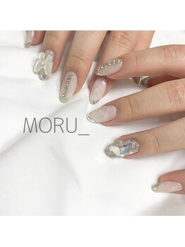 モルネイル(MORU nail)/蝶々パーツ .