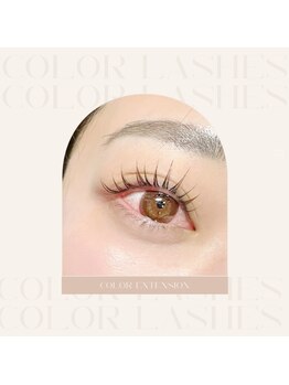 ビービューティースタジオ 茅ヶ崎店(Be_beauty studio)の写真/マツエクオフ込5500円～豊富なカラーエクステ/フラットラッシュ/LED/バインドロック有★パリジェンヌ5500円