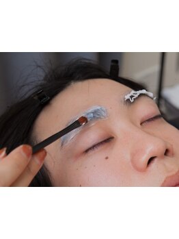 アイブロウメニューがあるサロン