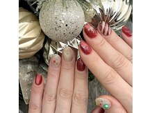 クリスマスネイルのサンプルも多数あります★