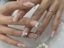 テネル 横浜(tener)/>>ツイードフレンチネイル .* 。