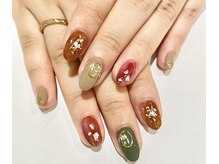 ニキ ヘアー ネイル(niki hair nail)/カーキボルドー