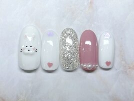 うさぎネイル