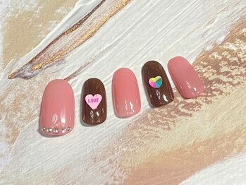 ジェー エス シー ネイル(J.S.C.nail)/サンプルデザイン/バレンタイン