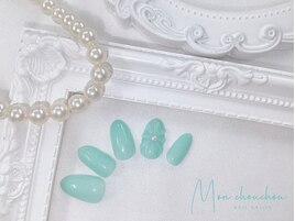 ぷっくりフラワーネイル