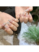 ジーナ 天神(Zina)/シルバーラメホログラムハート