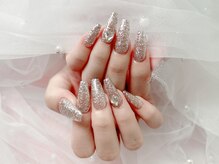 ティーアンドビー ネイルスタジオ(T&B NAIL STUDIO)/トレンドワンホンちゅるんネイル