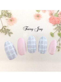 フェアリー ジョイ(Fairy Joy)/チェックネイル（ラメ）