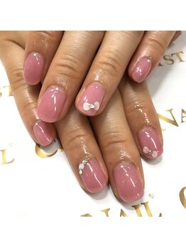 クリスタルネイル ゆめタウン博多店(CRYSTAL NAIL)/３Ｄリボンネイル