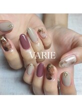 ヴァリエ(VARIE)/ニュアンス秋ネイル