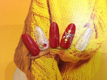 ハイブネイル(Hive nail)/冬ネイル