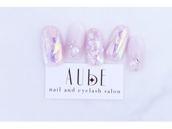 オーブ(AUBE)/12月マンスリーネイル10800円