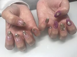 ☆ちぐはぐネイル☆