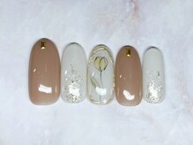 ルミエ(Lumie)/韓国風お花ネイル