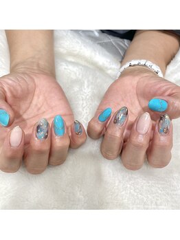 エムスラッシュ 横浜元町店(M.SLASH)/パラジェル　ニュアンスネイル