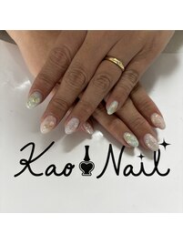 パステルニュアンスネイル