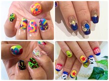 手書きアート、個性派アート、ビジューアートも全部定額11,000～