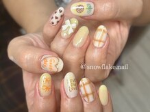 スノーフレーク(Snowflake)/持ち込みアート8本☆