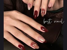 ベストネイル 池袋東口店(Best Nail)/リボン＆フレンチ