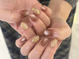 マグネット×ラメネイル