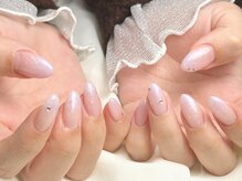 パダアット ヴァラネイル 天神南店(PADA at VALLANAIL)/ベイビーブーマー風/ラメグラデ