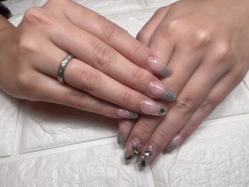 ビジュ×グラデ