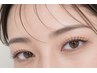 3ヶ月以内☆まつげパーマ上＋ポイントWAX1パーツ（パーツ追加可☆