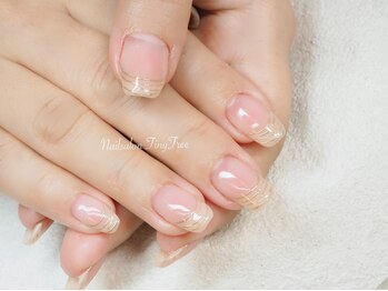 タイニーツリー(Tiny Tree)/112 ミラーアートフレンチネイル