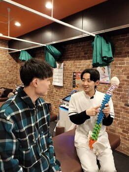 板橋大山整骨院/丁寧なカウンセリング