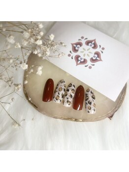 ラプワ ドゥエ(Lapre due)/ヒョウ柄ネイル