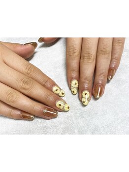 手描きアートが得意なサロン