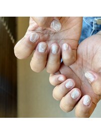 大理石ネイル