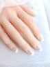 【Hand】フレンチ ネイル　¥8000