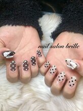 エスフィーネイルサロン ブリーユ(Esfy nailsalon Brille)/水玉・ドットネイル