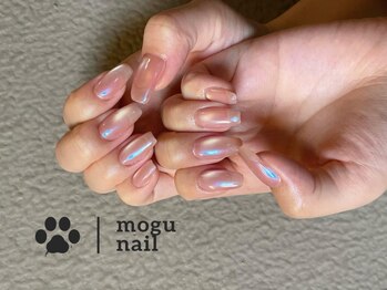 モグネイル(Mogunail)/水光ネイル/抜け感ネイル
