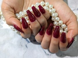 【スカルプ】うるうるボルドー