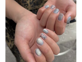 ファメル 大分店(Fam-er)/2本アート★レオパード