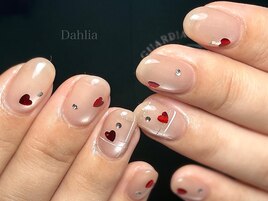 定額★ハート×チェック