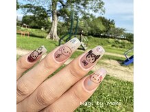 ナギ(Nagi)/色鉛筆ネイル