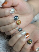 大理石ネイル