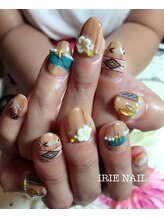 アイリーネイル(IRIE NAIL)/ジェル　手描き１０本アート