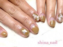 シナネイル 清澄白河店(SHINA NAIL)/フラワーバルーンフレンチ♪