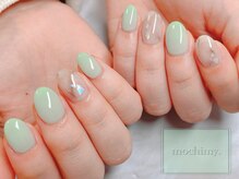 モチミィ(mochimy.)/＊大理石ネイル＊